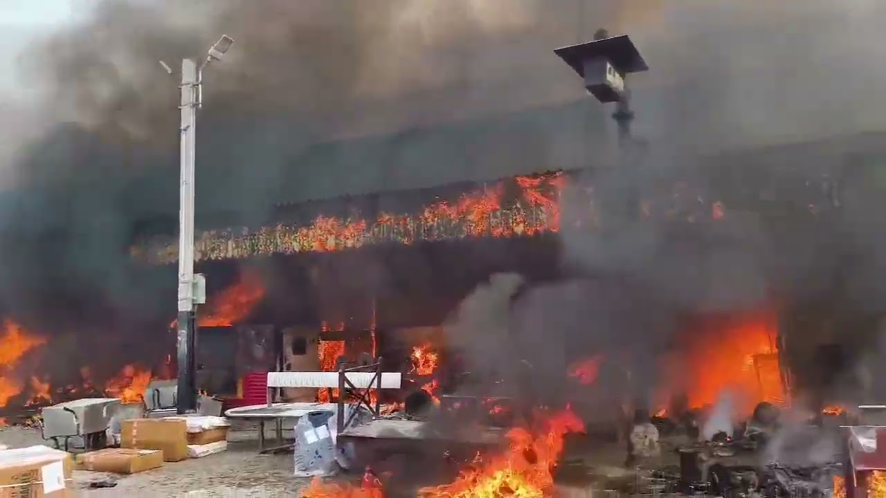 Kiul station में लगी आग 🚨🚨🚨