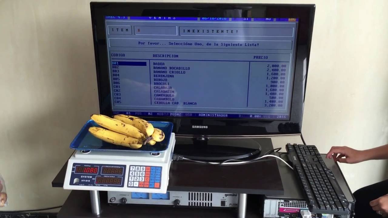 Balanza MORESCO  AD-1 AD-30 SAEC POS