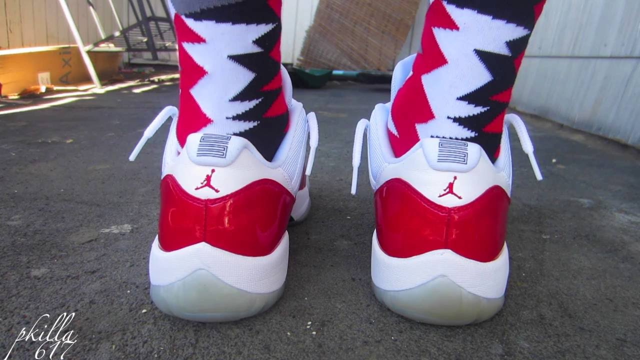 Air Jordan 11 Low "Cherry" w/ On Feet and Review YouTube