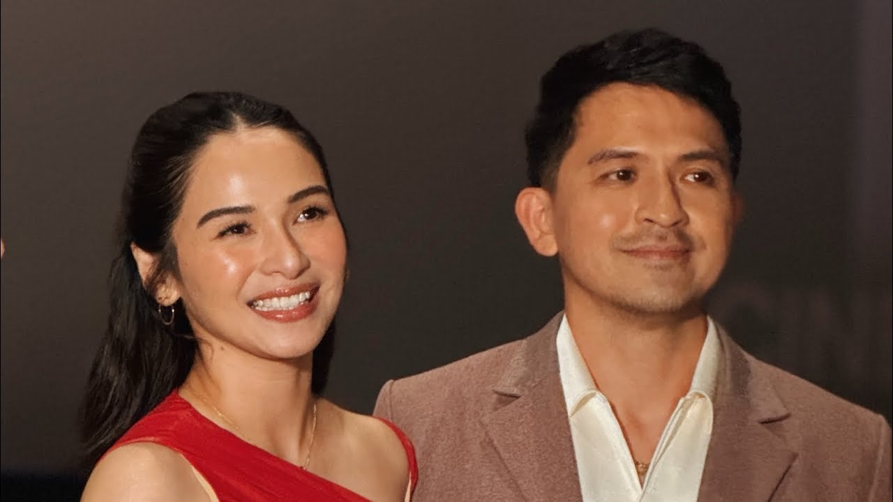 Dennis Trillo, Jennylyn Mercado and Sam Milby at Everything About My Wife premiere night