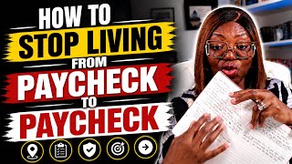 How I Stopped Living Paycheck to Paycheck (Without Making More Money First) | Paycheck to Purpose
