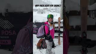 How to pack for #skiing? Stay @ #skichalet reached by gondola 🎿 #traveltips #packing @Kulkea