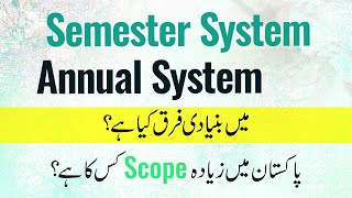 What Is the Main Difference Between the Annual System and the Semester System