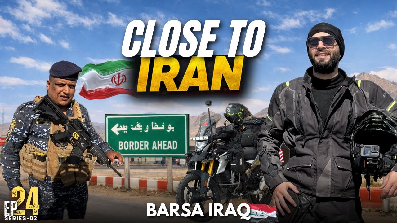 One Step Away from Iran 🇮🇷 | Reached Basra Iraq on My Motorcycle From India 🇮🇳 | S2 Ep-24 | The Umar