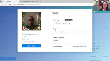 Tag your Audience in ManyChat