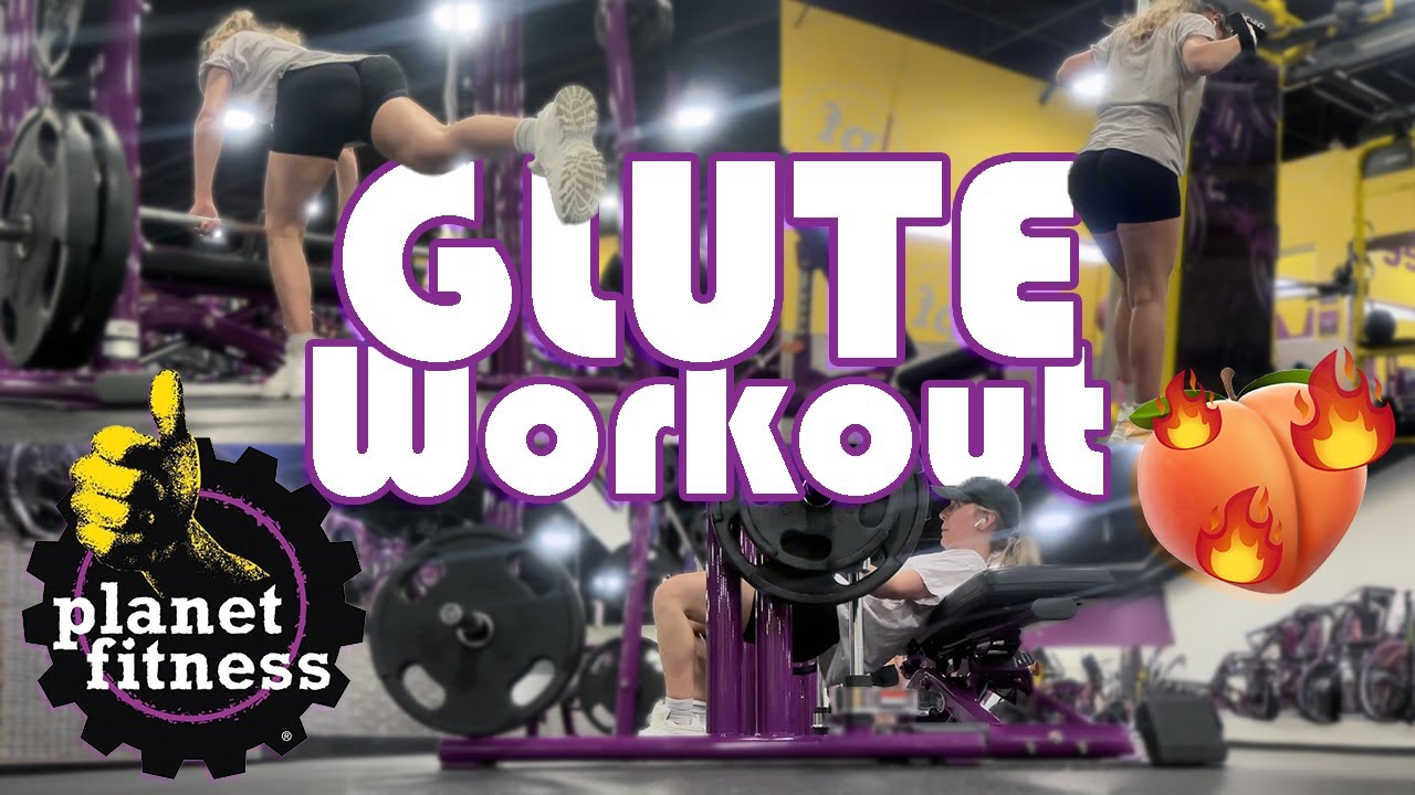 KILLER PLANET FITNESS GLUTE WORKOUT FOR WOMEN 🔥 | Trying New Things ...