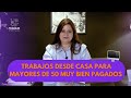 Trabajos desde casa para mayores de 50 muy bien pagados