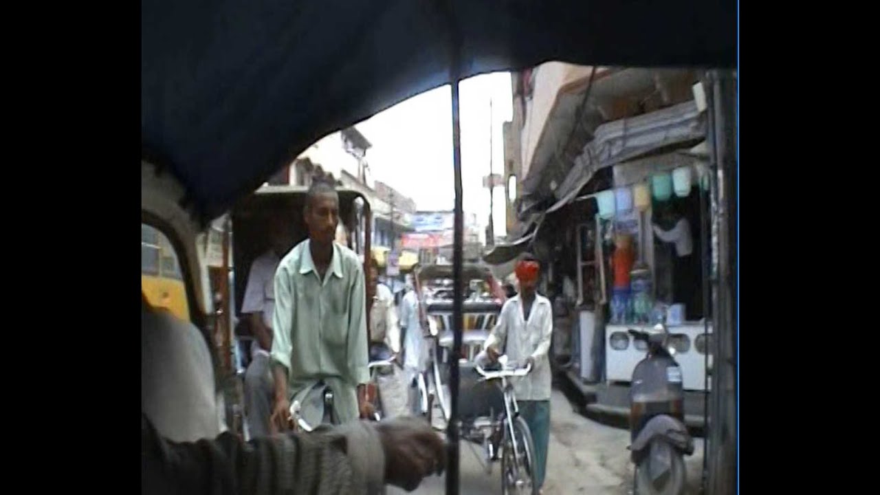 Part 45/77 - Rickshaw to downtown Varanasi - 29 August 2003