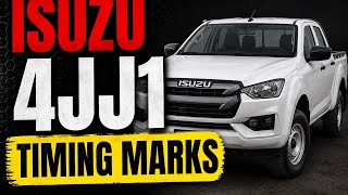 Isuzu 4jj1 timing marks