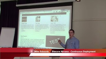 Sitecore SUGCON - Sitecore Nirvana - Continuous Deployment