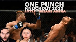 Top 10 Most Brutal One Punch Knockouts Couple Reaction
