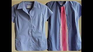 Upsize Your Old Favorite Shirt How To Make Shirt Bigger Shirt Reconstruction Video For Begginers