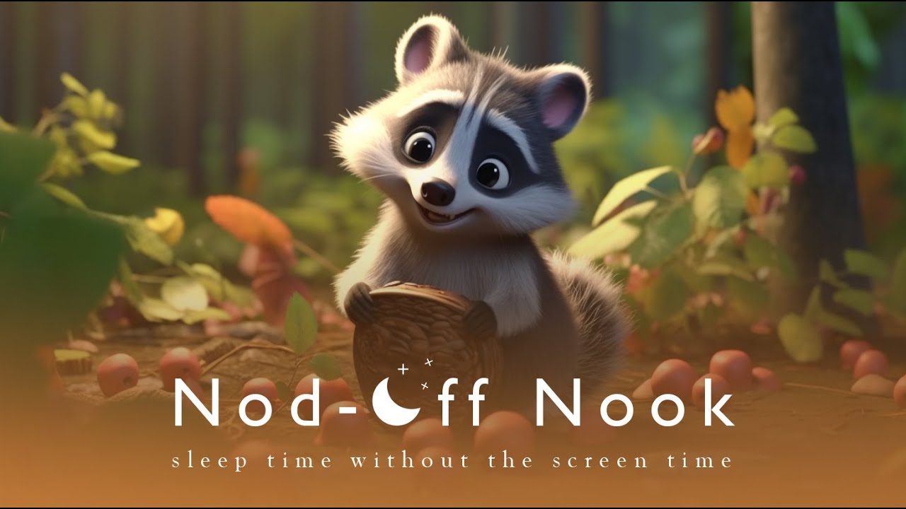 Remy the Raccoon and the Big Berry Feast - Childrens Bedtime Story