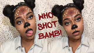DEAD DEER (SFX) HALLOWEEN MAKEUP | Muahmary