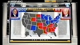 MSNBC Election Night 2008