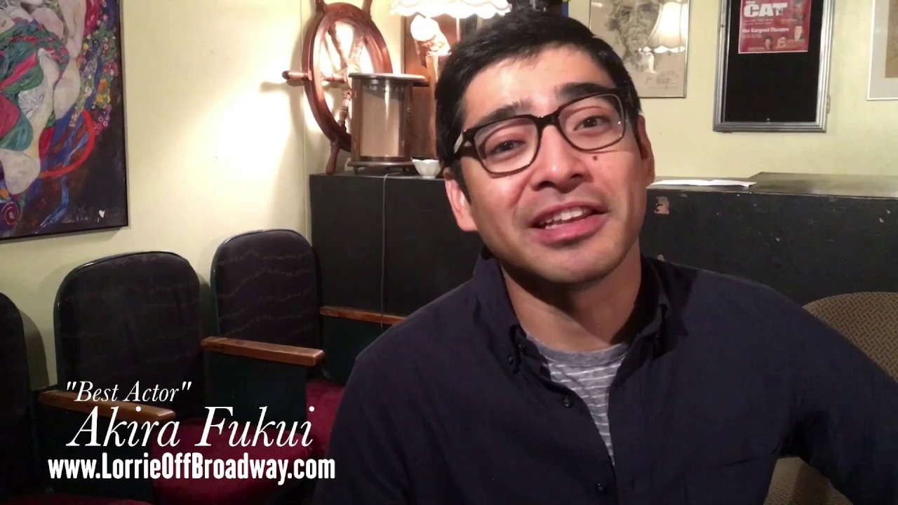 Best Actor, Akira Fukui of the Award-Winning "BEST PLAY," "It's All About Lorrie"
