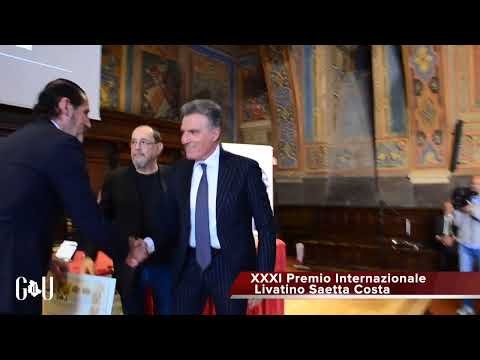 Video 4 interviste XXXI premio internazionale Livatino, Saetta, Costa