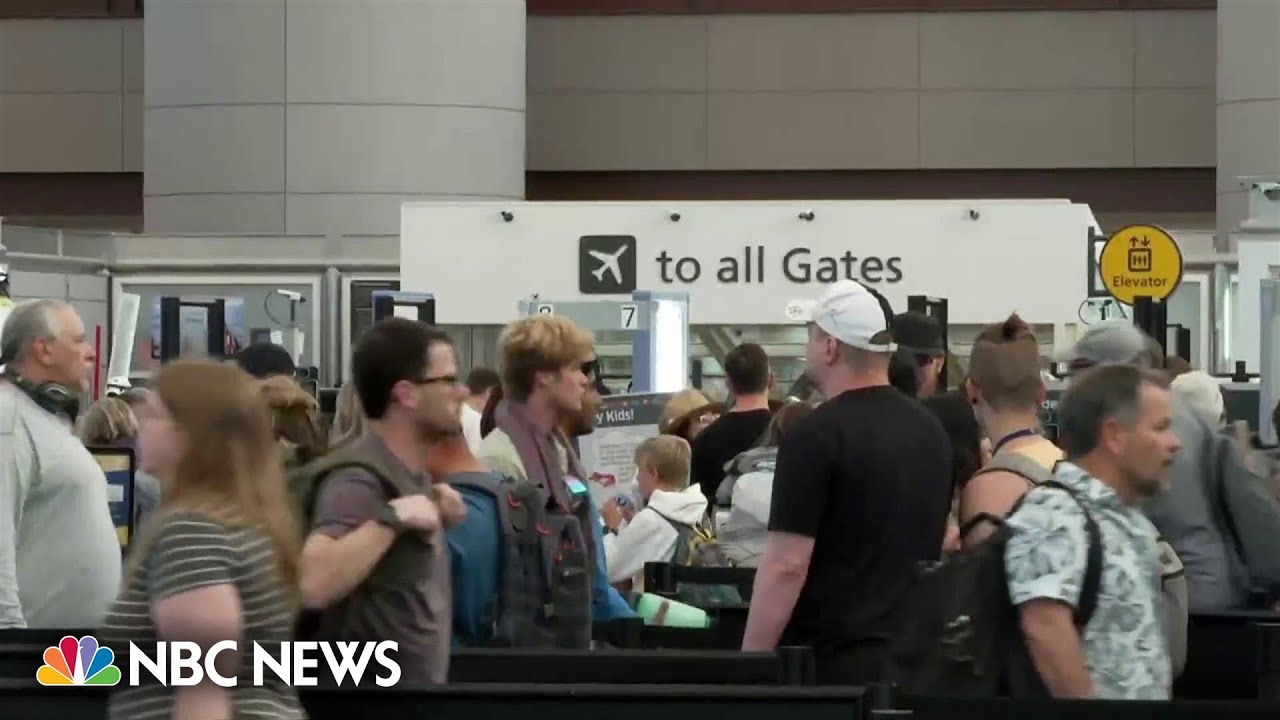 Read more about the article Flight delays and cancellations surging ahead of July 4th weekend – NBC News