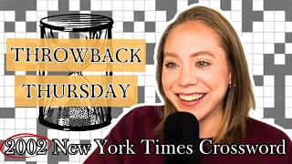 Redemptionnnnnnnn  Throwback Thursday  August 8 2002 Nyt Crossword