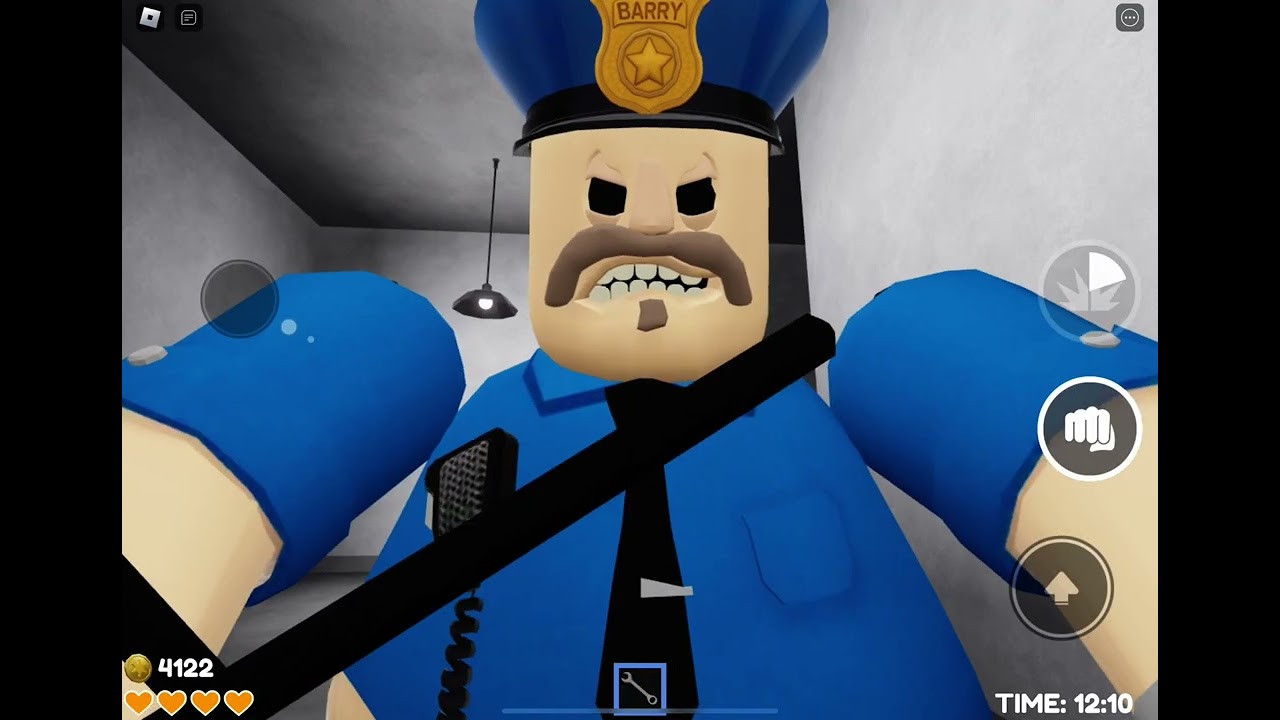 Beating Barry’s prison run V2 easy mode.