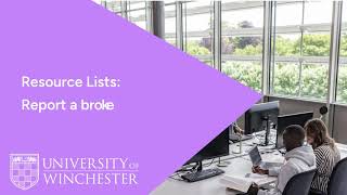 Resource Lists - Report a broken link | Digital Skills
