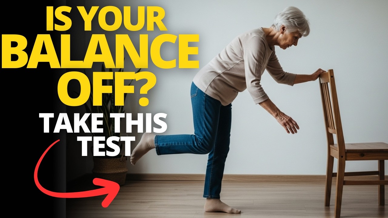 ДЛЯ ПОЖИЛЫХ ЛЮДЕЙ: Этот «скрытый» тест на равновесие определит риск падения (исправьте за 3 минуты)