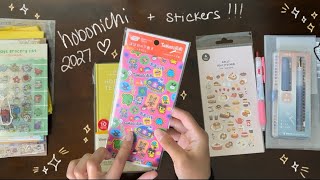 my (hobonichi) 2027 planner haul !! 