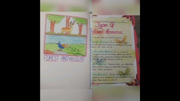 Science Portfolio📝|Sustainable management of natural resources|Class 10