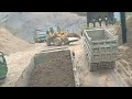 Máy xúc và ô tô thi công xây dựng công trình nghìn tỷ tập 11