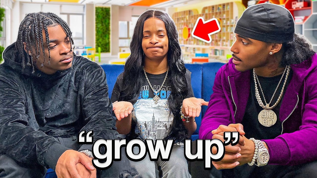 TELLING NIA TO STOP ACTING CHILDISH..GROW UP