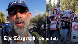 video: Angry families of Israeli hostages march to Netanyahu’s door