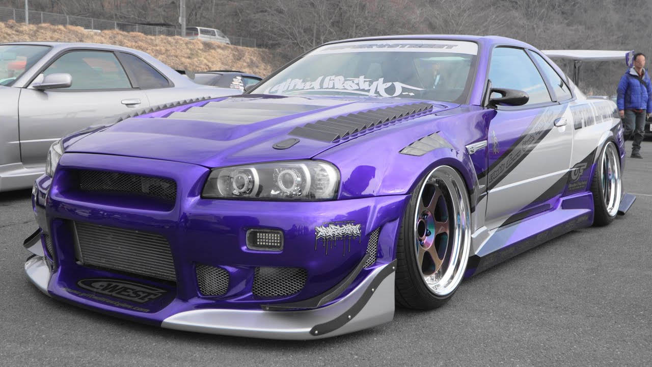R34 SKYLINE FESTIVAL 2023 | Walk Around Custom Car Meet - YouTube