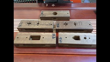 MÁY ĐỤC Ổ KHÓA, BẢN LỀ CỬA CNC SIÊU NHANH