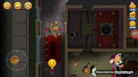 Robbery Bob 2 : Double Trouble ( Hauntington ) level 10