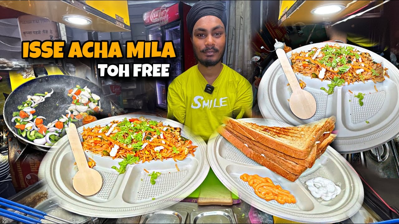 Healthy Gym Diet in East Delhi l Oil Free Food l Delhi Street food l indian street food 