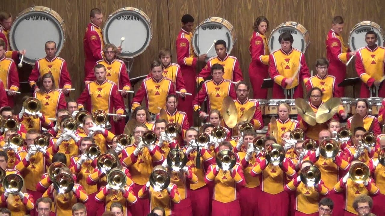 Iowa State University Marching Band Hold The Line (2015 Band
