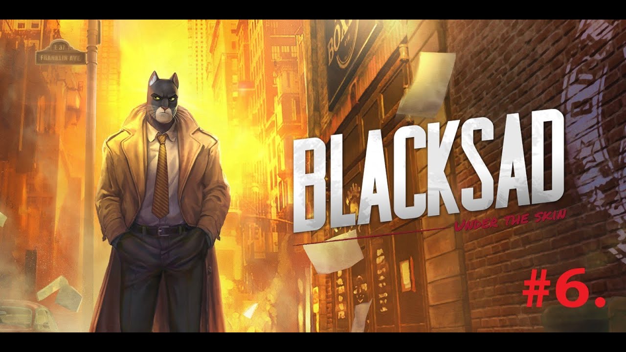 Blacksad: Under The Skin. #6 Бритье по-вьетнамски. (PC, 4K, 100% прохождение)