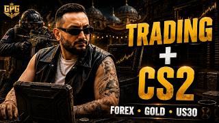 Live Forex Trading + Gold + US30 | NY Session | CS2
