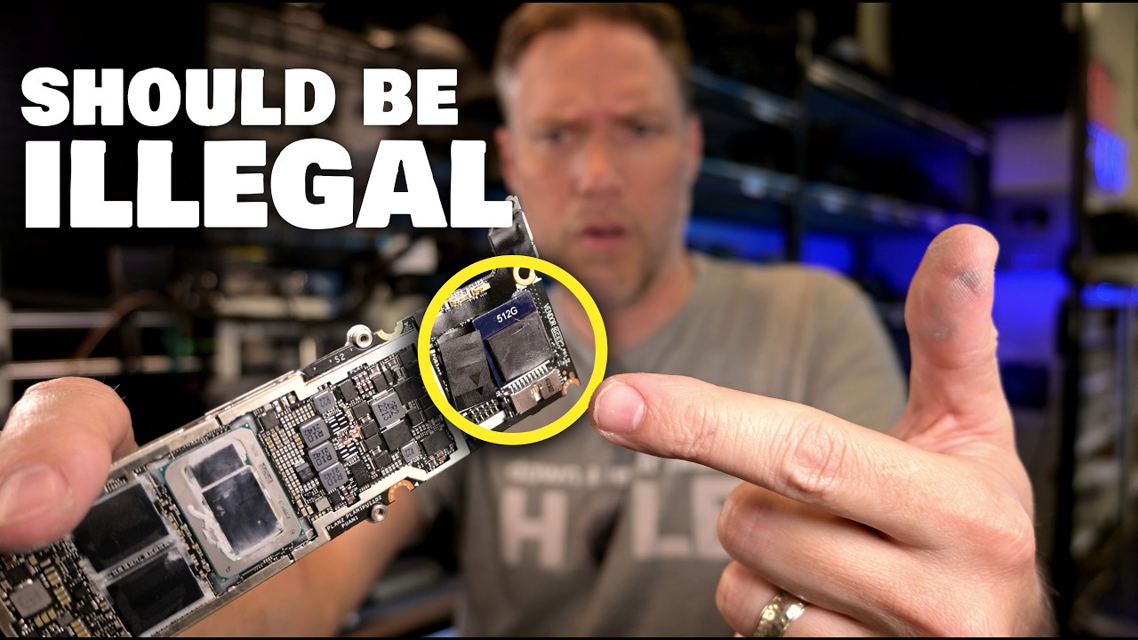 Integrated SSD Storage Should Not Exist! Why Motherboard Failure Means Data Loss