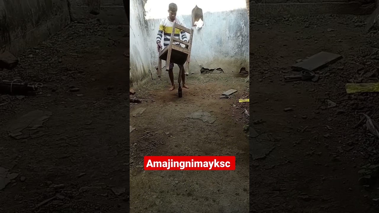 Chair Balance On Bottle 