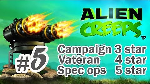 Alien creeps TD level 05 || Android tower defense game