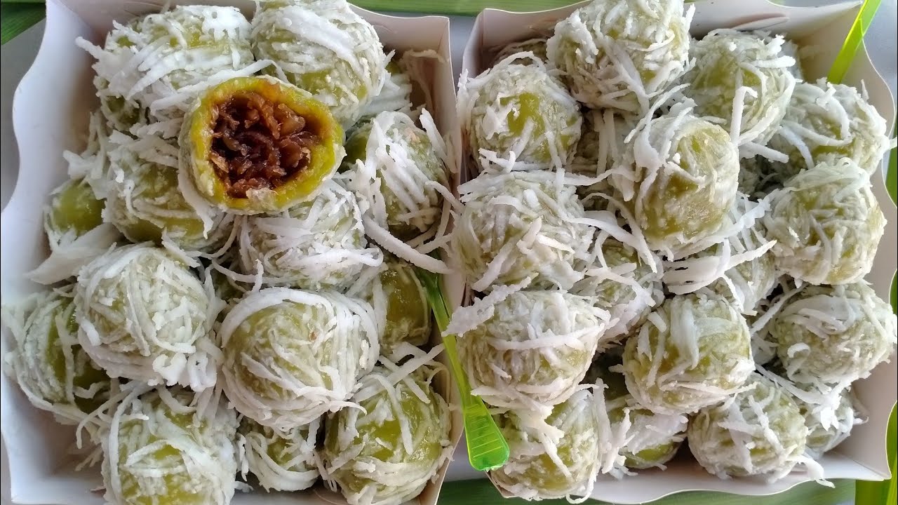 ขนมต้มใบเตยไส้มะพร้าว สอนทำไส้ทำแป้งแบบเหนียวนุ่ม ข้ามคืนแป้งยังนุ่มสูตรนี้สำหรับแม่ค้าทำขาย