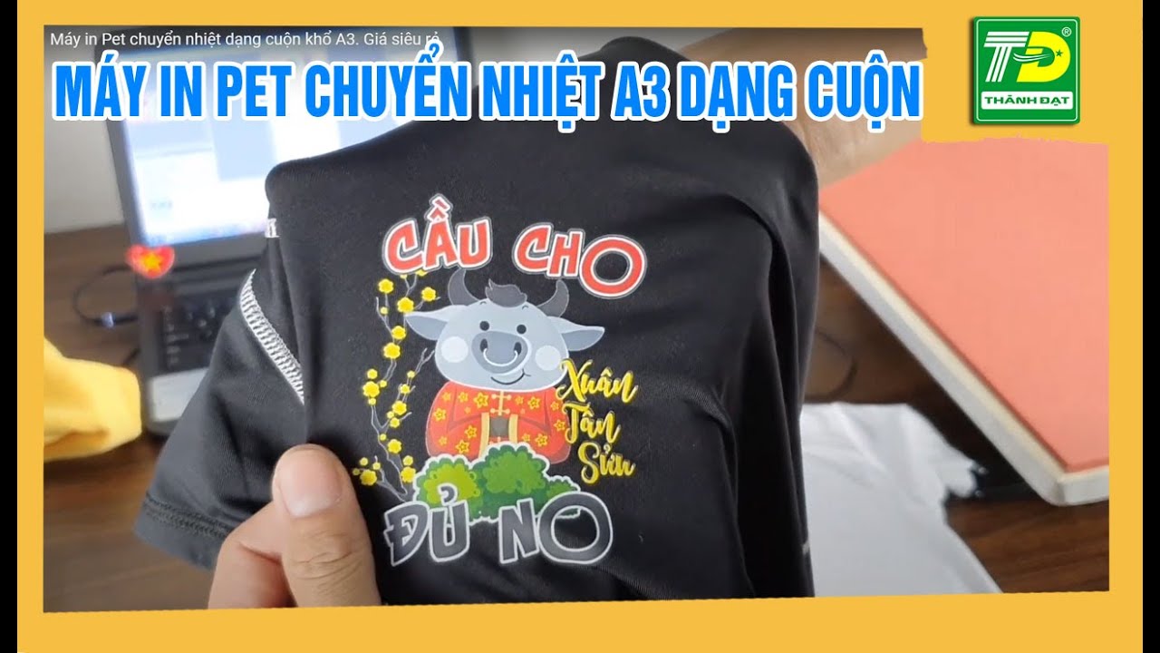 Máy in Pet chuyển nhiệt dạng cuộn khổ A3. Giá siêu rẻ - youtube