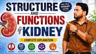 Structure and Functions of Kidney | Physiology Made Easy | @DrFaaizMahmood 