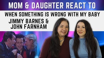 Jimmy Barnes & John Farnham "When Something Is Wrong With My Baby" REACTION Video