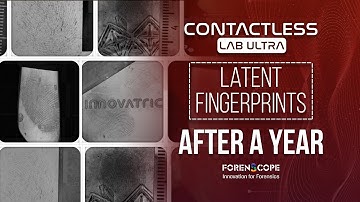 Contactless LAB ULTRA: Latent Fingerprints After a Year