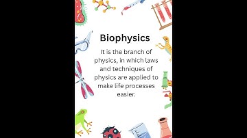 What is Biophysics? | Quick Bio Buddy