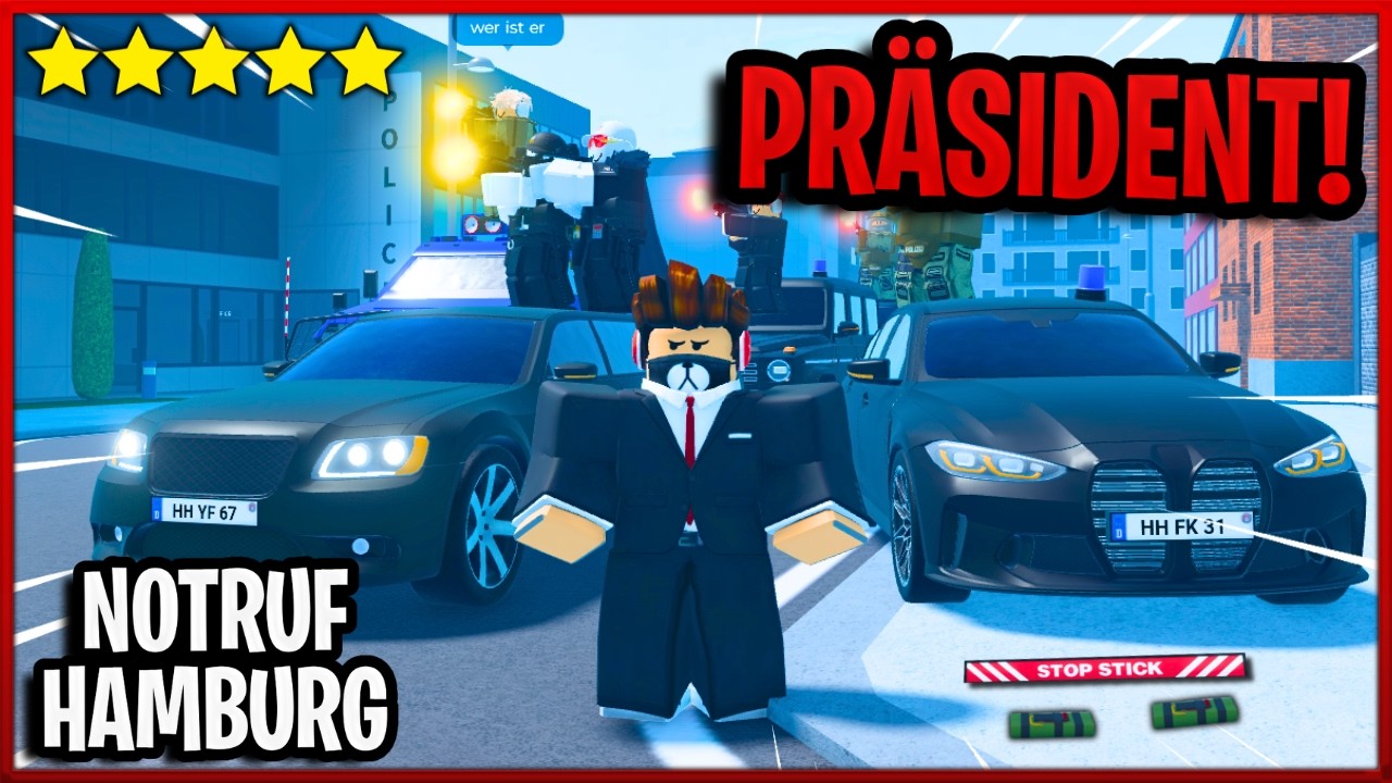 GEISELNAHME auf PRÄSIDENTEN-FAHRT! 🚨 Kriminelle schlagen zu! | Notruf Hamburg RP