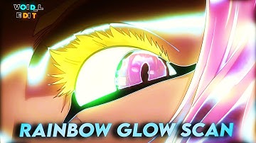Tutorial Rainbow Glow Scan Effect Like Me, Like Gojo | Alight Motion | Alight Motion Tutorial📱