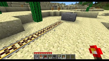 Minecraft Beta 1.7.2: Minecart Booster Piston Tutorial (also works with Beta 1.7.3)